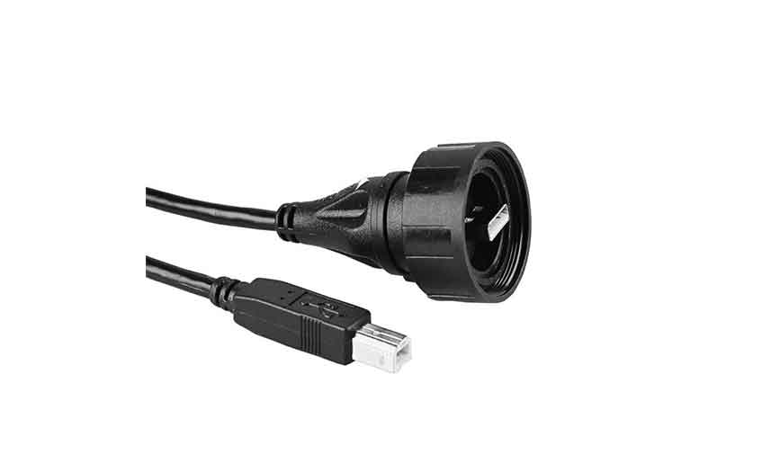 PX0840预连线包覆成型连接器 USB V2.0 线连接器